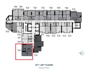 ขายคอนโดลาดพร้าว เซ็นทรัลลาดพร้าว : 🍃2 BED 2 BATH // E119 / ตึก A /☎️084-9143813