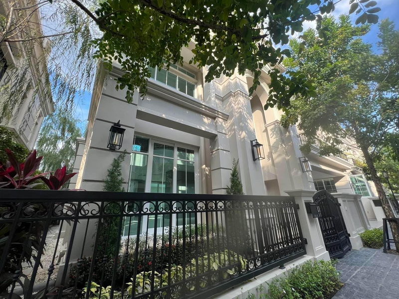 ขายบ้านพระราม 3 สาธุประดิษฐ์ : For Sale Bangkok Single House The Welton Rama 3 Nonsi Yan Nawa BRE18631