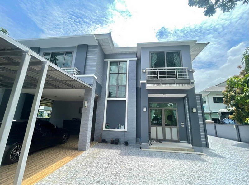 ให้เช่าบ้านลาดกระบัง สุวรรณภูมิ : For Rent Bangkok Single House Perfect Masterpiece Rama 9 Krungthep Kreetha Prawet BRE17535