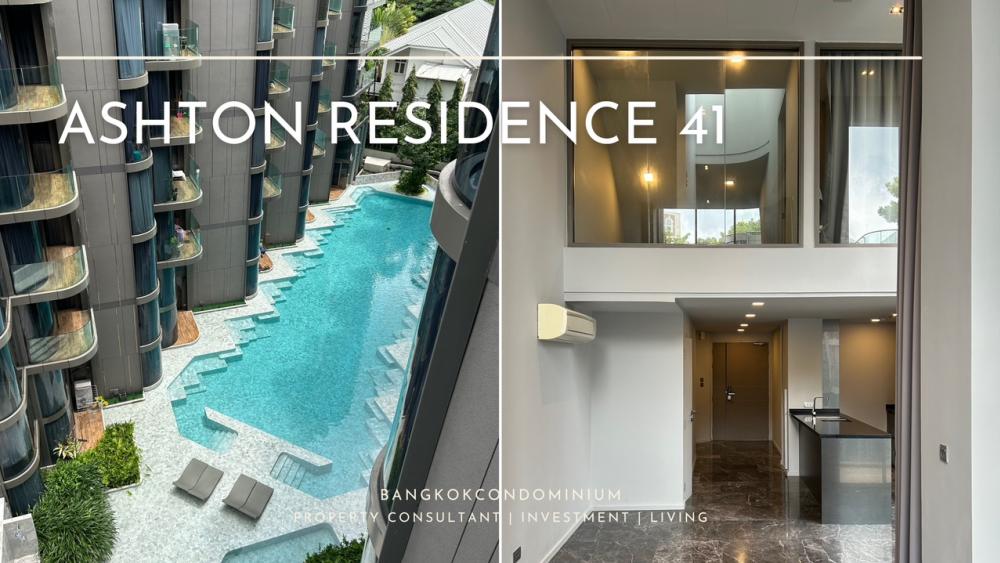 For SaleCondoSukhumvit, Asoke, Thonglor : “Ashton Residence 41” Pet available Duplex 2 Bedroom 129 sq.m. Special price