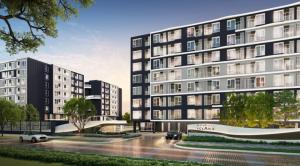 Sale DownCondoPathum Thani,Rangsit, Thammasat : Down payment sale Kave Town Island unit no F0310 area 22.5 unit type 1 Bedroom Special price 1,840,000