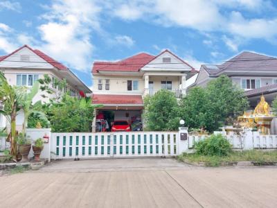 ขายบ้านนนทบุรี บางใหญ่ บางบัวทอง : บ้านเดี่ยว บ้านสิทธารมย์ ปากเกร็ด 140 ตรม. 90 ตร.วา
