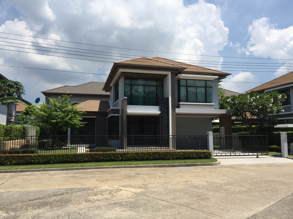ให้เช่าบ้านลาดกระบัง สุวรรณภูมิ : For Sale and Rent Single House The Grand Bangna Wongwaen Kanchanaphisek Road Prawet BRE7270
