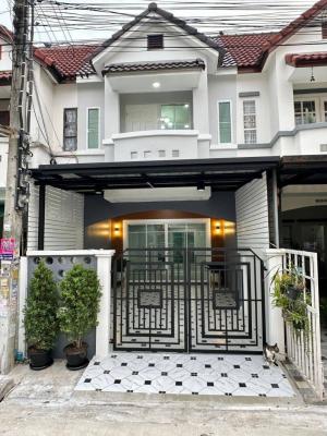 For SaleTownhouseNonthaburi, Bang Yai, Bangbuathong : Townhouse Sweet Home Park Bang Kruai, Sai Noi, Nonthaburi, near the Purple Line. Near Central Westgate