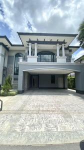 For SaleHousePinklao, Charansanitwong : HS619 2-story detached house for sale, The Grand Pinklao project, convenient travel, next to Borommaratchachonnani Road. suitable for living