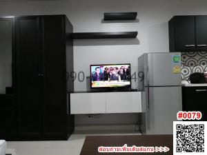 For RentCondoLadkrabang, Suwannaphum Airport : Condo for rent Iris Avenue Lat Krabang-On Nut Beautiful room, ready to move in