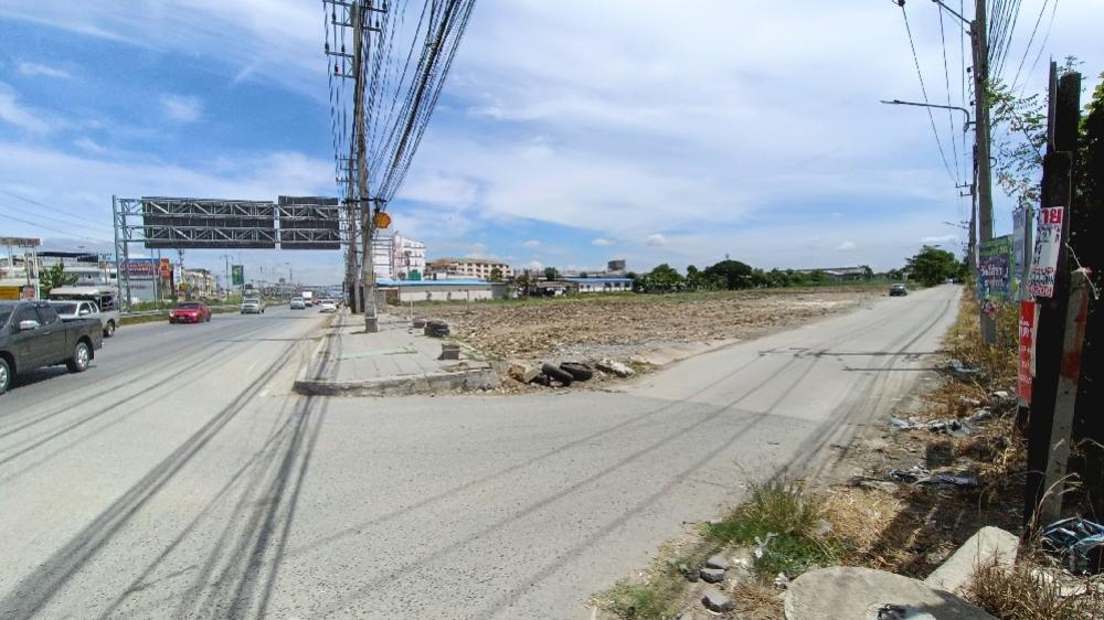 ขายที่ดินนครปฐม : ขายที่ดินติดถนนพุทธมณฑลสาย5 ใกล้ถนนเพชรเกษม 1กม. 15-0-66.5 ตร.ว 🟪พื้นที่สีม่วง ทำเลทอง