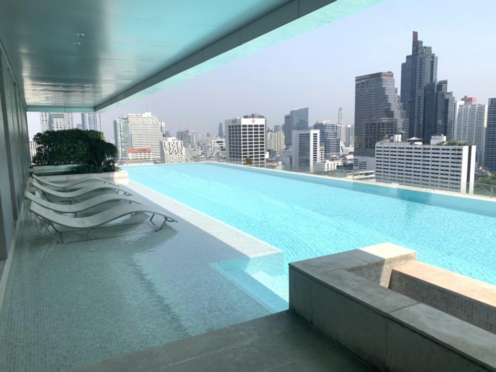 For SaleCondoSathorn, Narathiwat : Condo for sale, The Room Sathorn, 78 sq m.JY 2bedrooms, corner room, unblocked view, facing east Never rented before, fully furnished