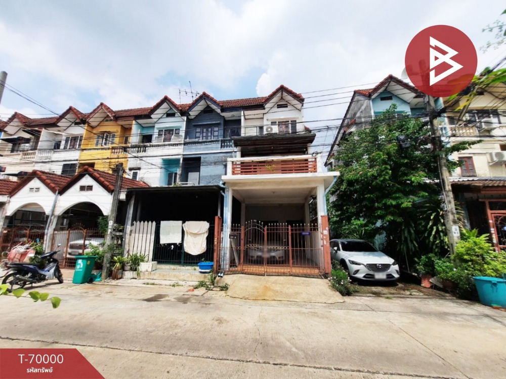 For SaleTownhouseNawamin, Ramindra : 3-story corner townhouse for sale, Sinthanee Village 2, Ramintra 119, Bangkok.