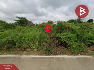 For SaleLandSing Buri : Empty land for sale, area 1 rai, Bang Rachan Camp, Sing Buri