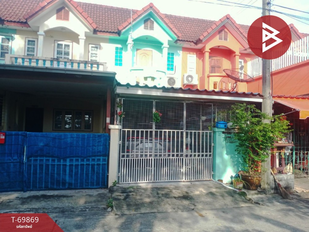 ขายทาวน์เฮ้าส์/ทาวน์โฮมนครปฐม : ขายทาวน์เฮ้าส์ 2 ชั้น หมู่บ้านฉัตรมณี 2 สามพราน นครปฐม