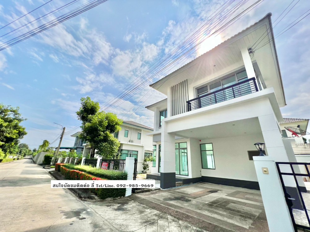 ขายบ้านมีนบุรี-ร่มเกล้า : บ้านเดี่ยวราคาดี ถูกที่สุดในโครงการ เพอร์เฟคเพลส รามคำแหงสุวรรณภูมิ2 ขายบ้านรามคำแหงสุวรรณภูมิ บ้านรีโนเวทใหม่