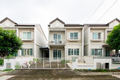 ขายทาวน์เฮ้าส์/ทาวน์โฮมนนทบุรี บางใหญ่ บางบัวทอง : ขาย ทาวน์โฮม เดอะวิลเลจ กาญจนาภิเษก – ราชพฤกษ์ 141 ตรม. 30 ตร.วา 4นอน 2น้ำ สภาพเยี่ยม CC