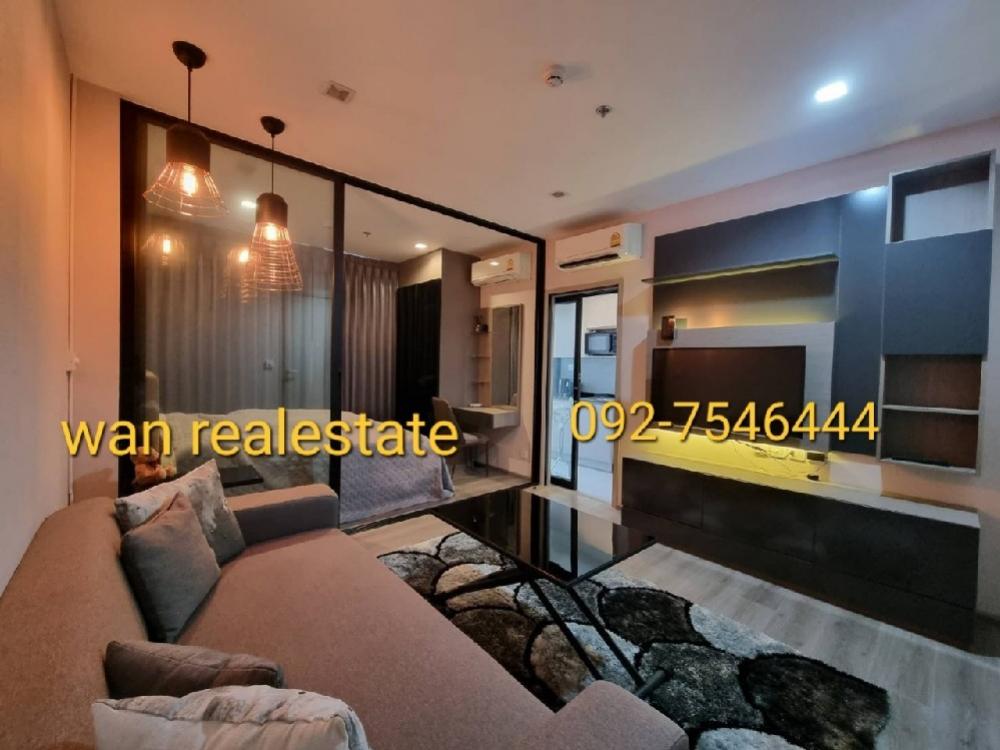 For RentCondoRattanathibet, Sanambinna : For rent, politan rive, 22nd floor, size 30 sq m, beautifully decorated. River front room, complete and ready to move in