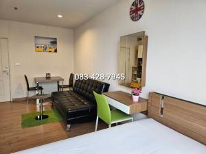 For RentCondoBang Sue, Wong Sawang, Tao Pun : For rent, The Tree Bang Pho, near Gateway Bang Sue, 12th floor, size 30 sq m., river view, fully furnished. Ready to move in