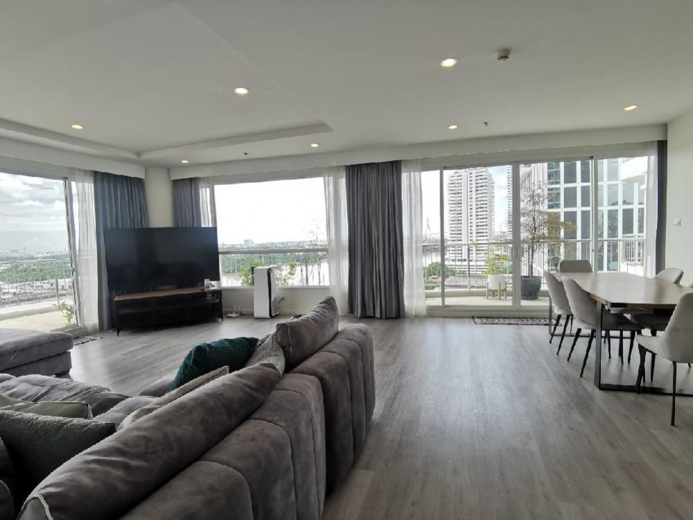 For RentCondoRama3 (Riverside),Satupadit : 🎉For rent Supalai Riva Grand Rama 3, Floor 12A, size 280 sq m., 3 bedrooms, 4 bathrooms, Building C, river view🎉