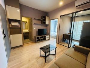 ให้เช่าคอนโดพระราม 9 เพชรบุรีตัดใหม่ RCA : [CK-38] ✨Ideo Rama9-Asoke✨High floor, 31 sq.m