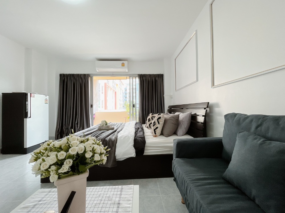 For SaleCondoChokchai 4, Ladprao 71, Ladprao 48, : Beautiful room, open view, fully furnished, ready to move in, 1.19 million baht, Family Park Suthisan P-317.