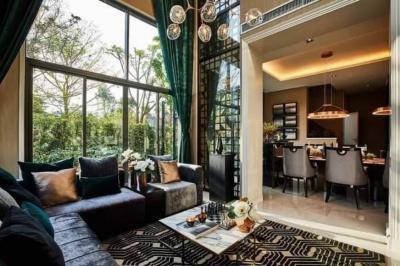 For SaleHouseOnnut, Udomsuk : Single house for sale, 4 bedrooms, The Gentry Sukhumvit, 448 sq m., 68 sq m, sample house, fully furnished, ready to move in.