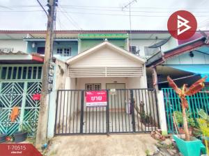 For SaleTownhouseMahachai Samut Sakhon : 2-story townhouse for sale, Lom Suk Village, Krathum Baen, Samut Sakhon
