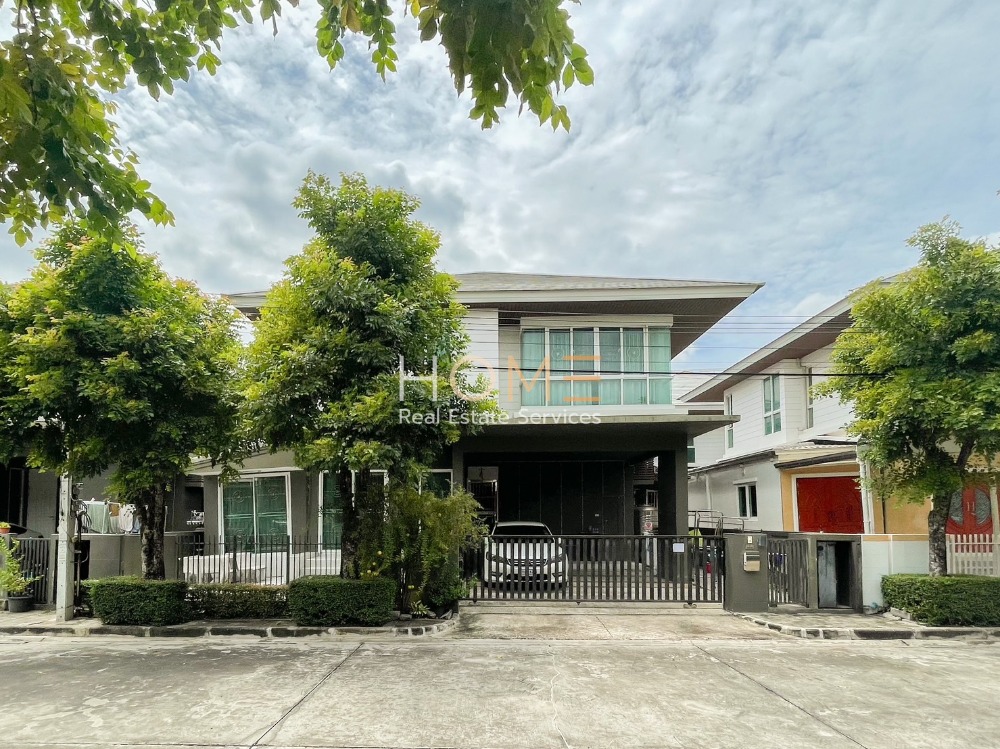 For SaleHousePattanakan, Srinakarin : Single house Nara Botanic 2 / 4 bedrooms (for sale), Nara Botanic 2 / Detached House 4 Bedrooms (FOR SALE) CJ301