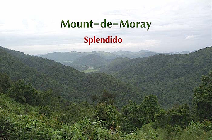 For SaleLandKorat Nakhon Ratchasima : Mount-de-Moray Beautiful land for sale, already developed on a hill above 500 meters (sea level), only 1 plot left.