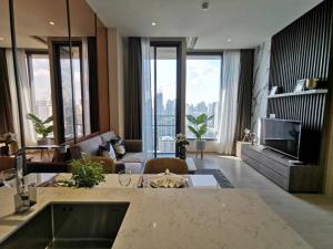 For SaleCondoSukhumvit, Asoke, Thonglor : Condo for sale, The Esse Asoke, large room, wide space, beautifully decorated, ready to move in.