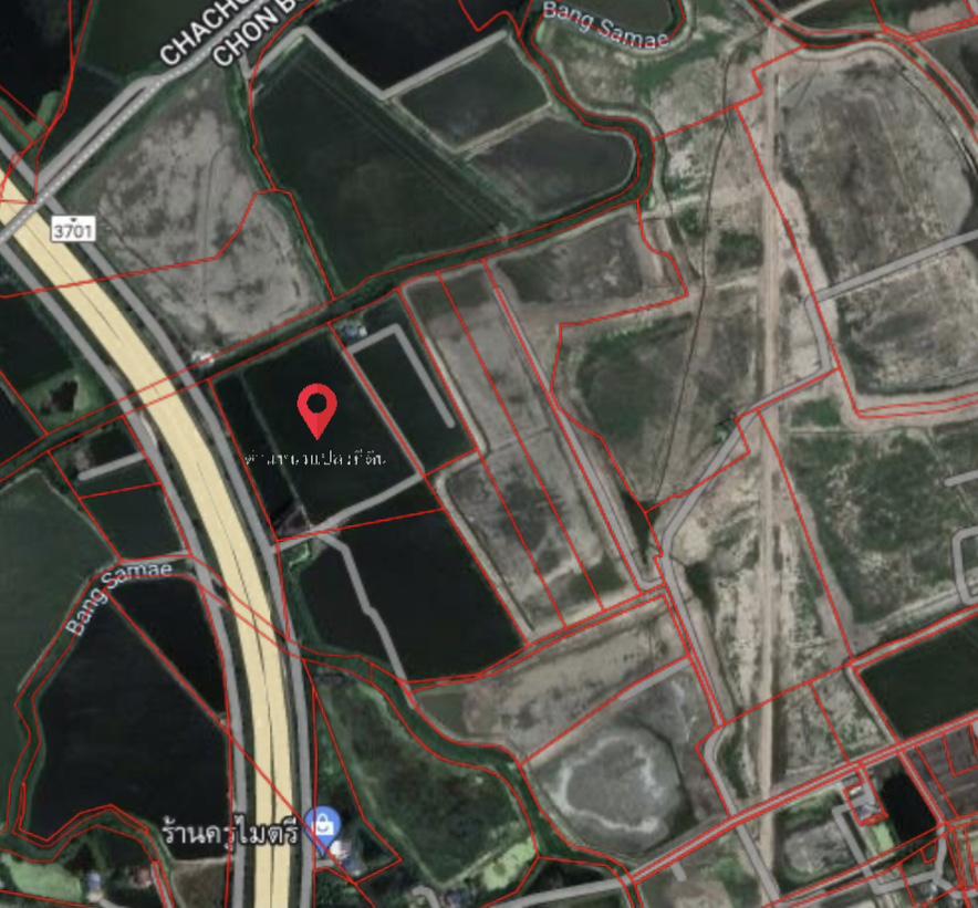 ขายที่ดินพัทยา บางแสน ชลบุรี สัตหีบ : ขายที่ดิน (EEC) 25-1-37 ไร่ เป็นพื้นที่สีม่วง ติดถนนคู่ขนานมอเตอร์เวย์ ราคา 8 ล้านบาท/ไร่