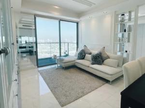 For RentCondoRama3 (Riverside),Satupadit : HIGH FLOOR 78SQM 2BEDROOMS LOCATED AT RAMA 3 ZONE