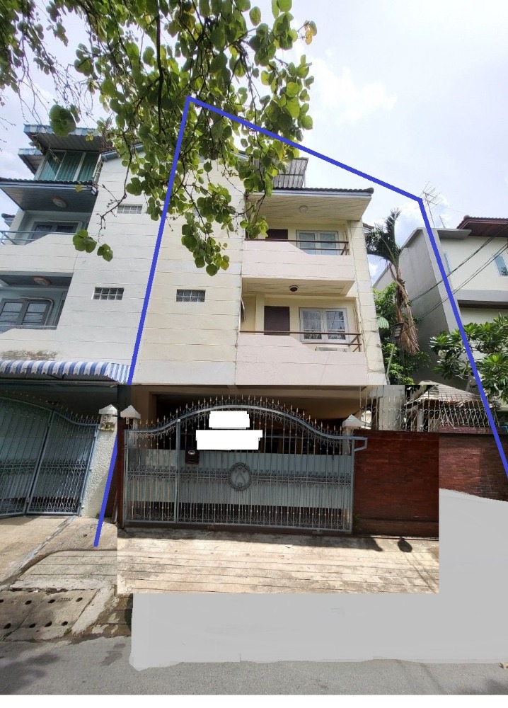 For SaleHouseChokchai 4, Ladprao 71, Ladprao 48, : 4 storey house for rent, can be used as an office, can live