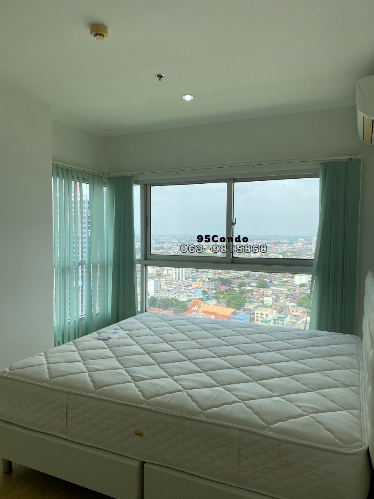For SaleCondoThaphra, Talat Phlu, Wutthakat : **Owner ready to sell Not using the room anymore, high floor, good view, good location, fixed parking for 1 car, convenient, Condo The Parkland Taksin - Tha Phra.