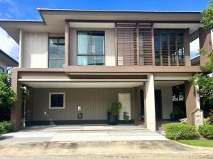 For SaleHousePattanakan, Srinakarin : 2-story detached house for sale, Krungthep Kreetha, new house, Burasiri, Krungthep Kreetha, fully furnished, resort style detached house from Sansiri.