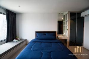 For SaleCondoLadprao, Central Ladprao : 🍃Building A, high floor, beautiful, new, fully built, fully furnished, only 4.29 MB ☎️084-9143813