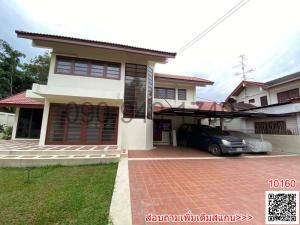 For RentHouseYothinpattana,CDC : For rent, 2-story detached house, Orchid Villa Village, Ekkamai, Ramintra. Near the Yellow Line Lat Phrao Station 83