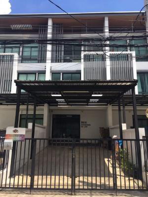 For RentTownhouseChokchai 4, Ladprao 71, Ladprao 48, : For rent: Cozy Town Home, 3 floors, Lat Phrao 71, Soi Nakniwat 24.