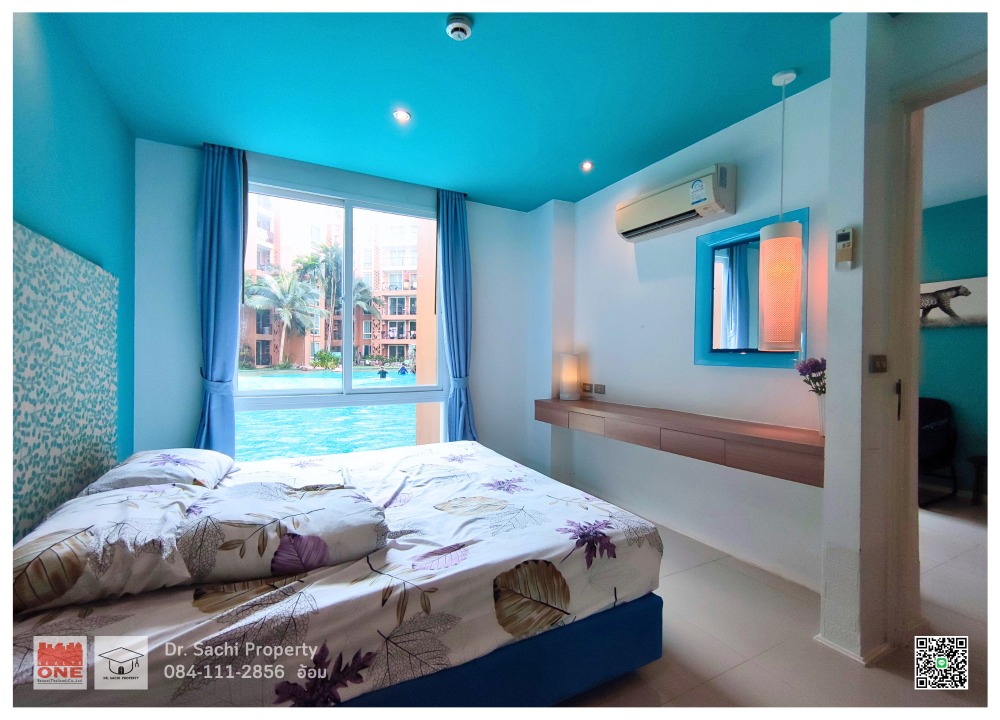 ขายคอนโดพัทยา บางแสน ชลบุรี สัตหีบ : ขายถูก Atlantis Condo Resort Pattaya ชั้น 1 ติดสระว่ายน้ำ 36.44 ตร.ม. พร้อมเฟอร์
