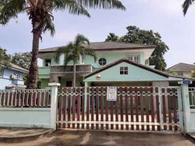 For SaleHouseKanchanaburi : Single house for sale, Pruksakan Village 3-4, 198 sq m., 1 ngan, 11.9 sq m.