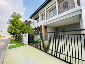 For SaleHouseBangna, Bearing, Lasalle : 🎉 Single house for sale Bangkok Boulevard Bangna KM 5 near international school, code W322-NK10