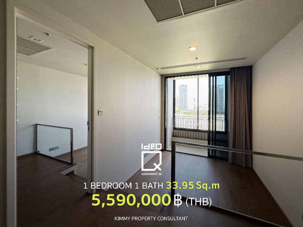 For SaleCondoSukhumvit, Asoke, Thonglor : One Bed Room 5.59, best price in the last room in the building. Buy directly from project sales Latest updated promotion price