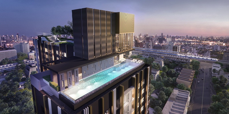 ขายคอนโดอ่อนนุช อุดมสุข : LC46  ขาย คอนโด โครงการ Life Sukhumvit 62 #ใกล้รถไฟฟ้า BTS บางจาก เพียง