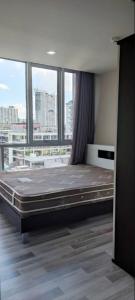 For RentCondoRamkhamhaeng, Hua Mak : Condo for rent, The Cube Ramkhamhaeng, near the BTS, convenient to travel. Complete with furniture and electrical appliances (SAV396)