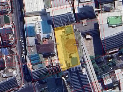 For SaleLandSilom, Saladaeng, Bangrak : Empty land for sale, already filled in, next to Silom 3 Ngan Road, 60 sq m, suitable for building a condo, doing business.