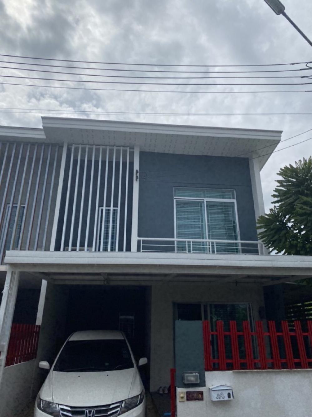 For RentHousePathum Thani,Rangsit, Thammasat : Townhouse for rent 🔥Pruksa 93🔥Corner house🔥Khlong Luang-Talat Thai🔥25 sq m.🔥2 floors🔥3 Bed🔥Fully furnished🔥 you can move in now🔥R1710-01