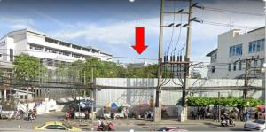 For SaleLandAri,Anusaowaree : Land for sale, already filled, good location, next to the road, Din Daeng-Anusawari area. Near Victory Monument, only 750 meters.