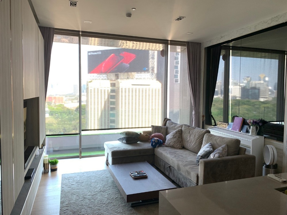 For SaleCondoSilom, Saladaeng, Bangrak : Saladaeng One (ศาลาแดง วัน) | 10+ Floor 56.68 sq.m. | 1 Bed Fully Furnished | Condo near MRT Lumpini 2 mins, Silom Complex 3 mins, Saint Joseph Convent School 4 mins.