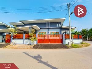 For SaleHouseSamut Songkhram : Single house for sale Saeng Tawan Village, area 72.6 square meters, Lat Yai, Samut Songkhram