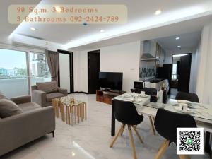 For RentCondoOnnut, Udomsuk : Apartment for rent, Sukhumvit 101/1, beautiful room, fully furnished, ready to move in. Contact Khun A 092-2424-789