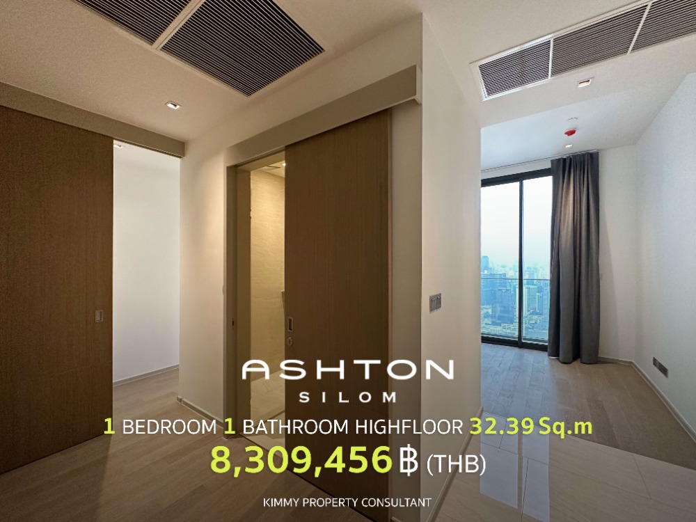 For SaleCondoSilom, Saladaeng, Bangrak : Ashton Silom 1 bedroom, Fully Fitted, first hand room from the project. If interested in visiting the project, call 093-962-5994 (Kim, Sales Department)
