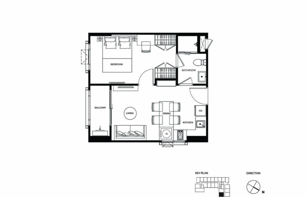 For SaleCondoRatchadapisek, Huaikwang, Suttisan : 💥 🔥HOT DEAL !! SALE MAESTRO 19 BIG SIZE 1 BEDROOM FULLY FURNISHED !!💥 🔥
