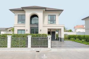 ขายบ้านมหาชัย สมุทรสาคร : Hot deal!! 🔥หมู่บ้านเลคซีรีน พระราม 2/ Villa, Lake Serene, Four bedrooms,197sqm, only 1 unit